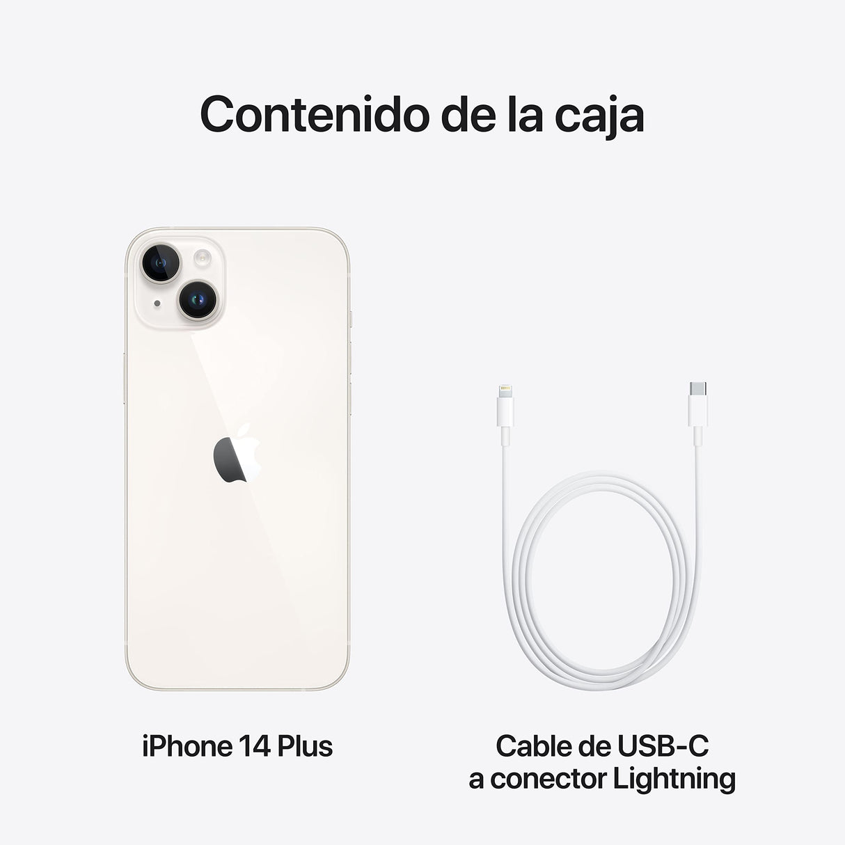 Apple iPhone 14 Plus (128 GB) - Blanco Estrella