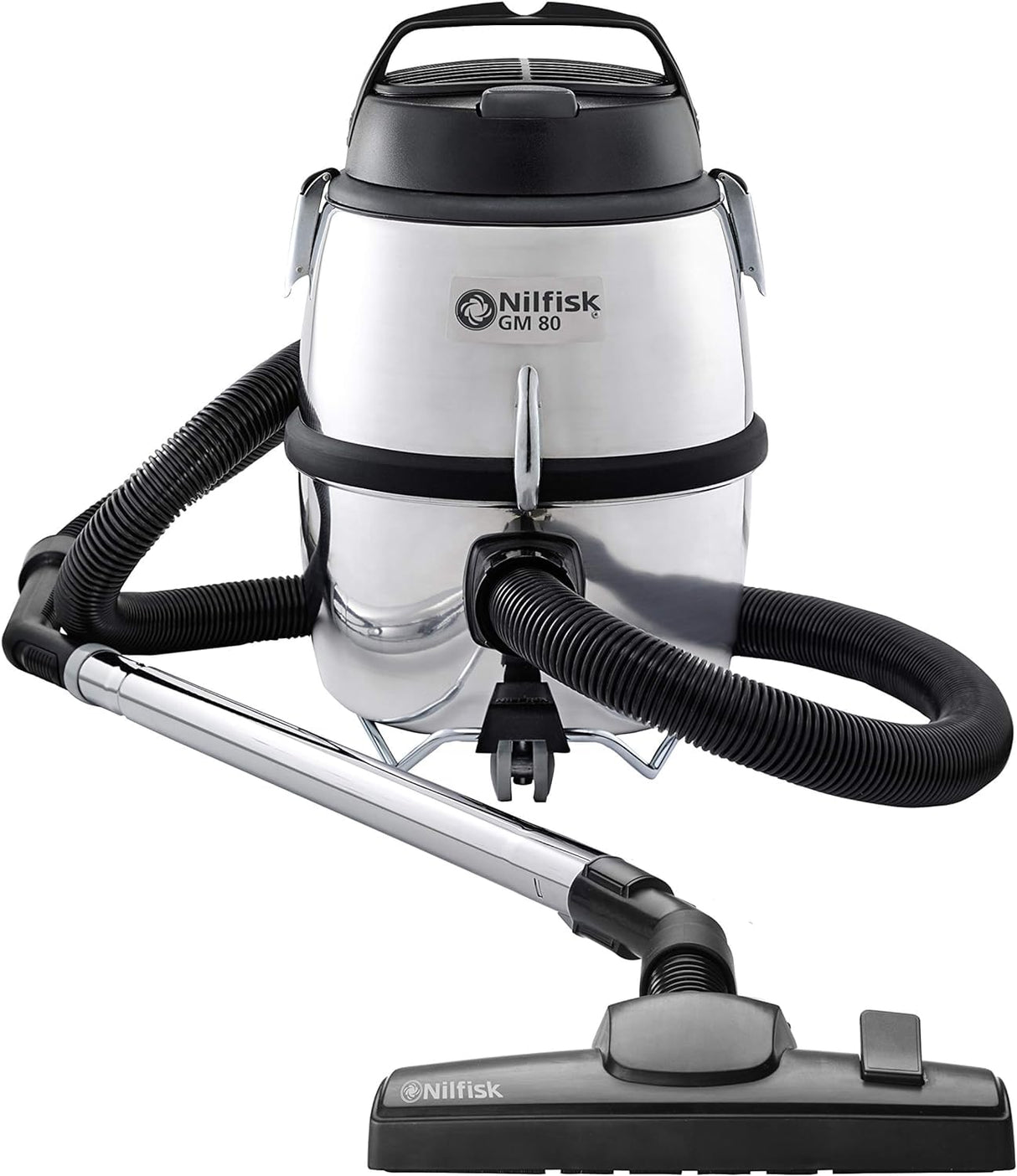 Nilfisk Aspiradora GM80 C para Suelos y Alfombras - Aspirador de Trineo Potente, Robusto y Ligero con Función de Soplado (780 W)