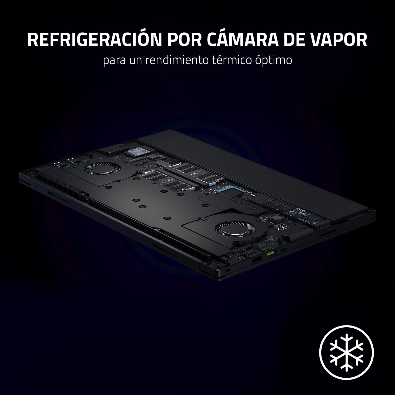Razer Blade 15 - PC Portátil 15" QHD 240Hz 2,5 ms - Intel Core i7 12800H, RTX3080Ti 32Gb RAM DDR5 4800 MHz 1TB PCIE 4.0 SSD - QWERTY español ES-Teclado | Negro