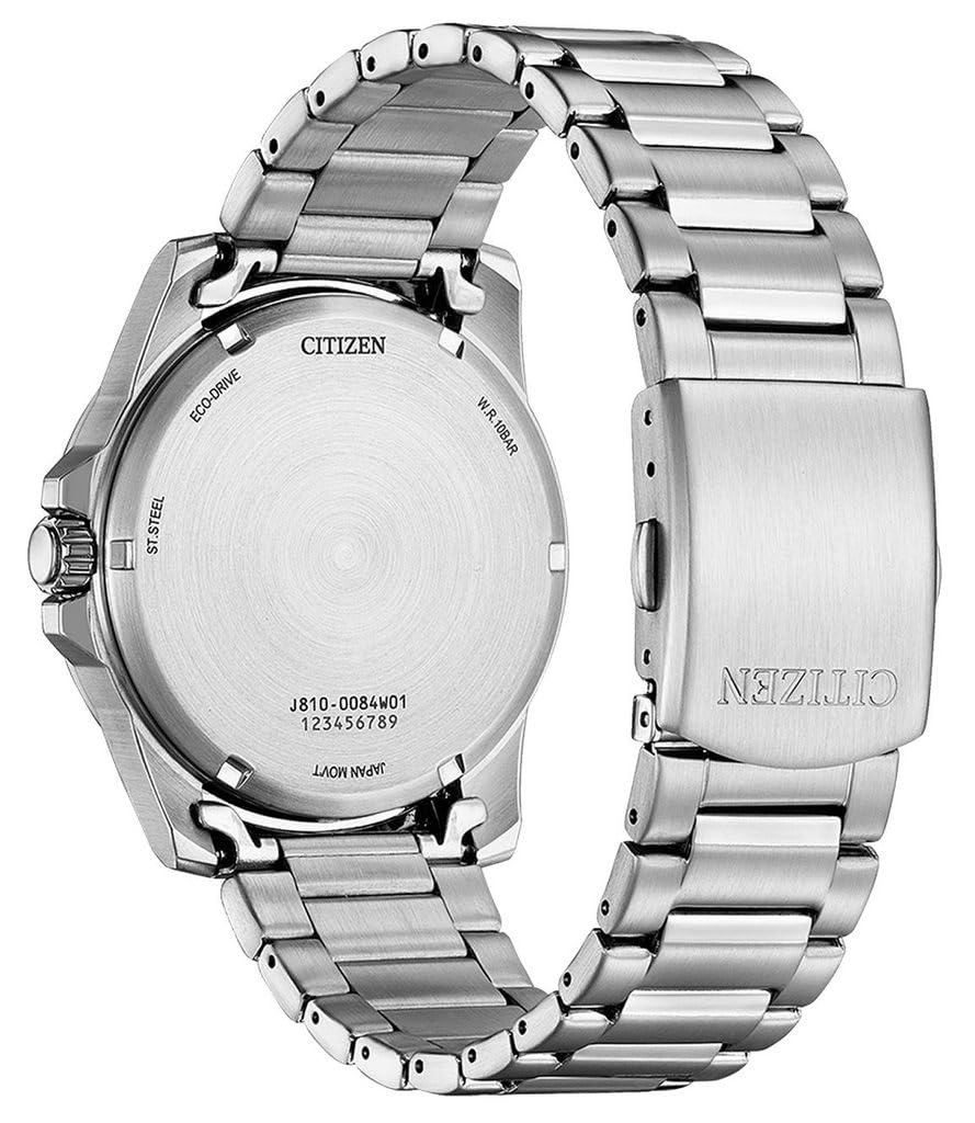 CITIZEN Reloj Analógico para Hombres de Cuarzo con Correa en Acero Inoxidable AW1816-89L