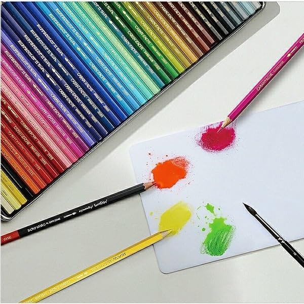 Caran d-Ache SUPRACOLOR Soft Aquarelle 40 - Lápiz de color (Multicolor, Rojo) 599 grams