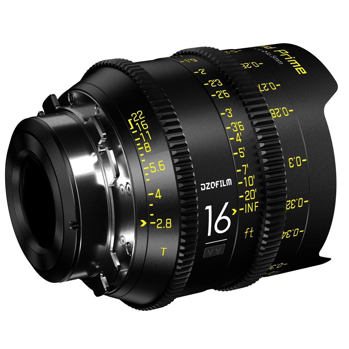 DZOFILM Cine Lens Vespid Prime 16 T2.8 for PL/EF Mount (VV/FF)