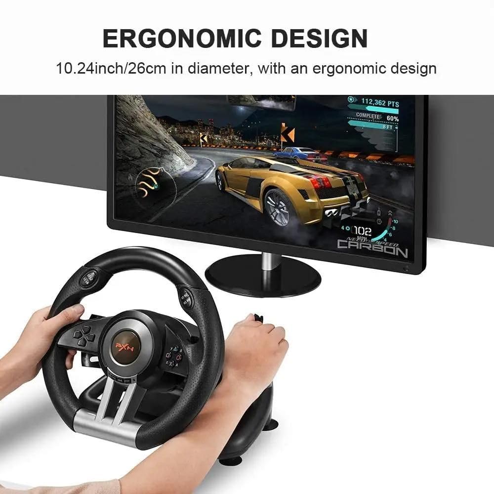 Gaming Wheel PXN-V3 (PC / PS3 / PS4 / Xbox One/Switch)