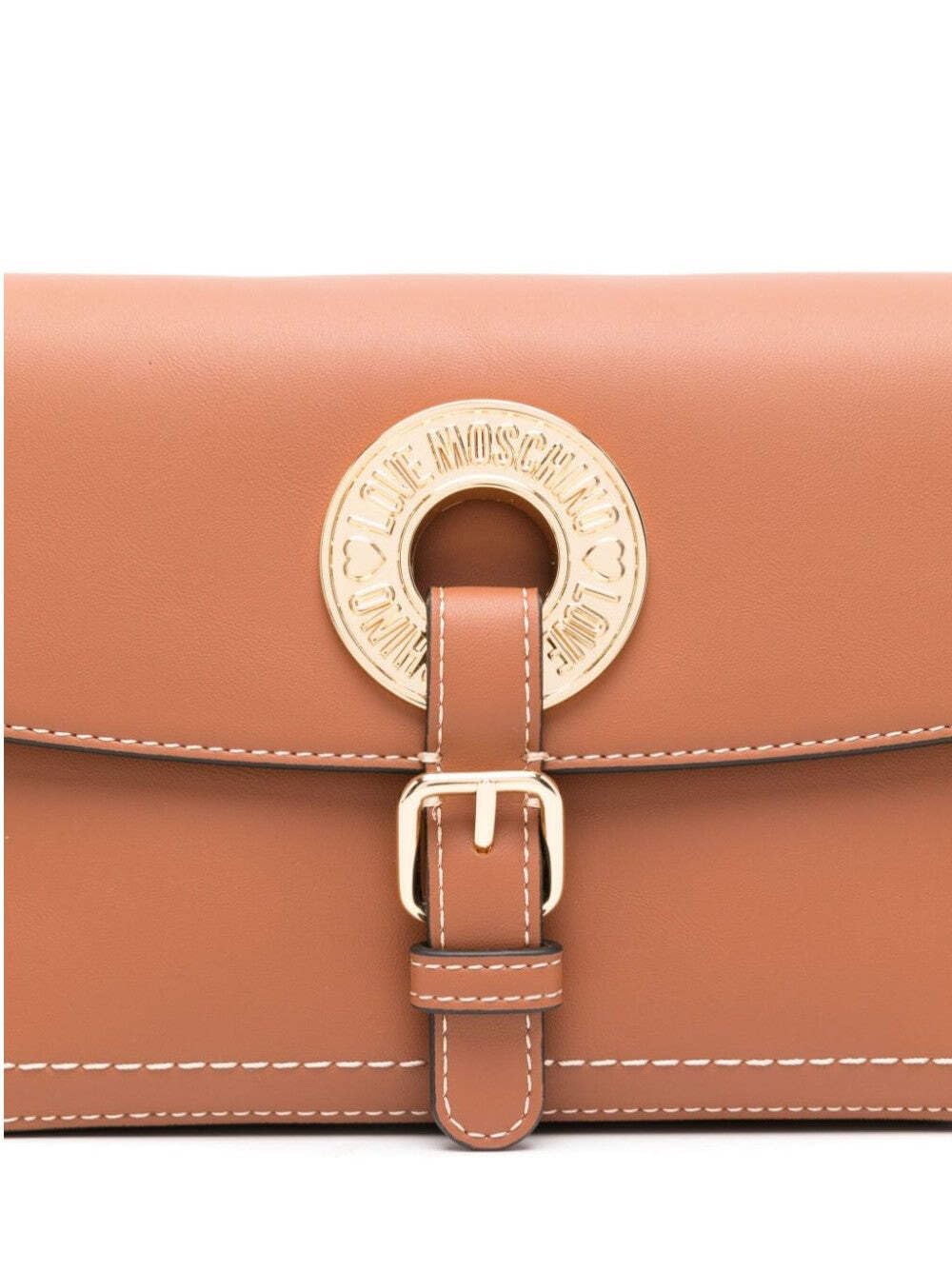 Love Moschino Bolso de Hombro Mujer Marrón Talla única