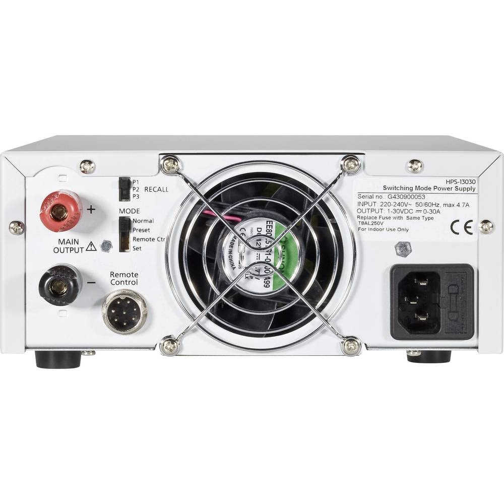Voltcraft HPS-11560 - Fuente de alimentación de Laboratorio Ajustable 1-15 V CC 0-60 A 900 W (Salida remota)
