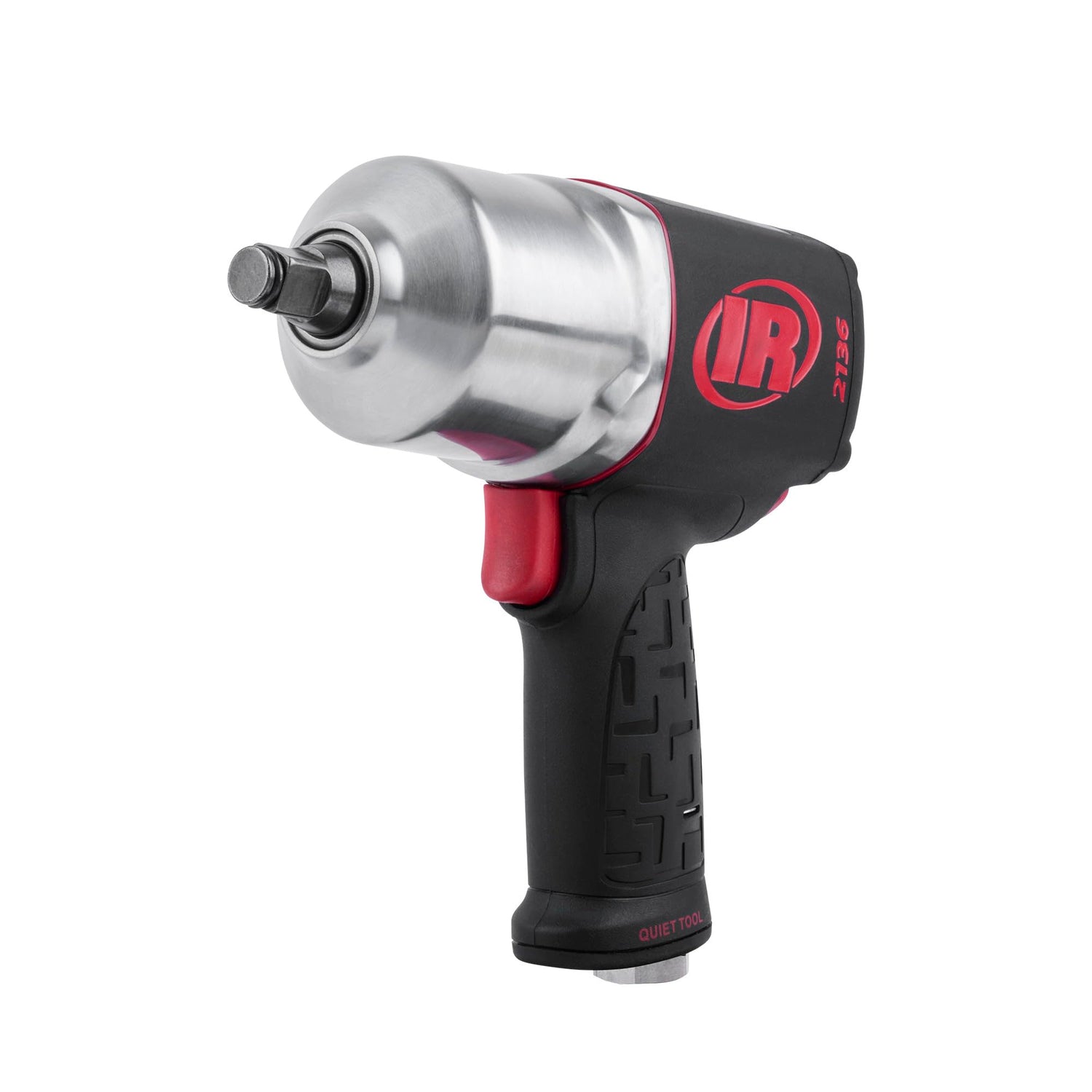 Ingersoll-Rand 2136QXPA Llave de Impacto Neumática 1/2", Silenciosa, 1500 Nm, Retenedor de Anillo de Fricción, Pistola