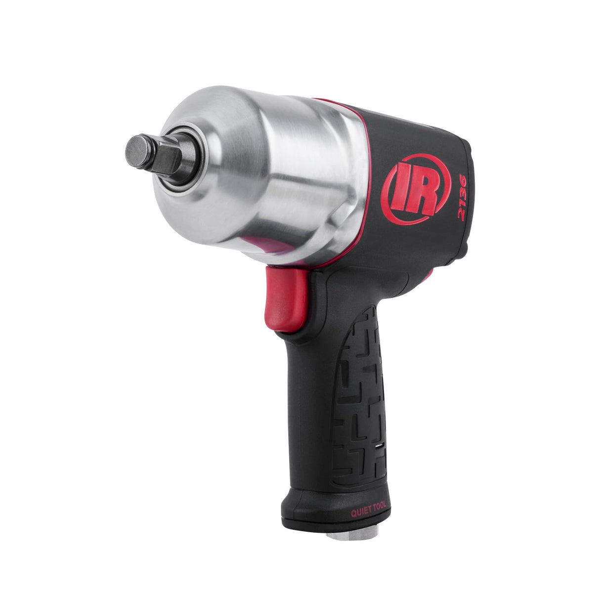 Ingersoll-Rand 2136QXPA Llave de Impacto Neumática 1/2", Silenciosa, 1500 Nm, Retenedor de Anillo de Fricción, Pistola