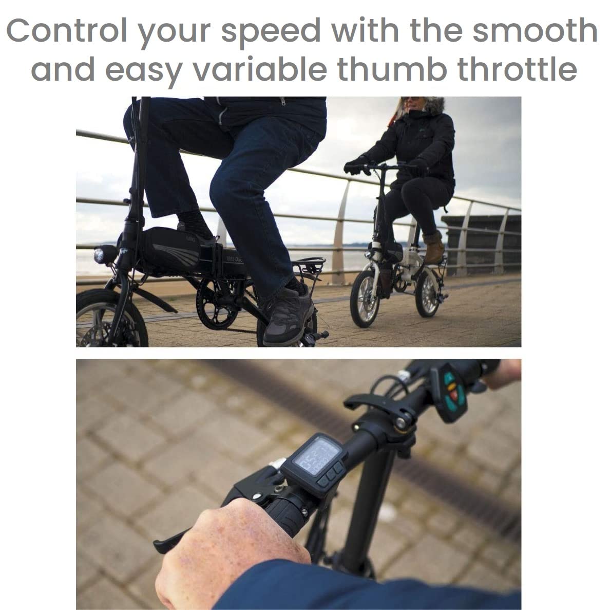 eelo 1885 PRO Bicicleta Eléctrica Plegable de 14" - Bicicleta con Motor Ebike para Adulto Fácil de Guardar - 3 Años de Garantía del Fabricante - Ganadora del Queen's Award - Ensamblada en Reino Unido