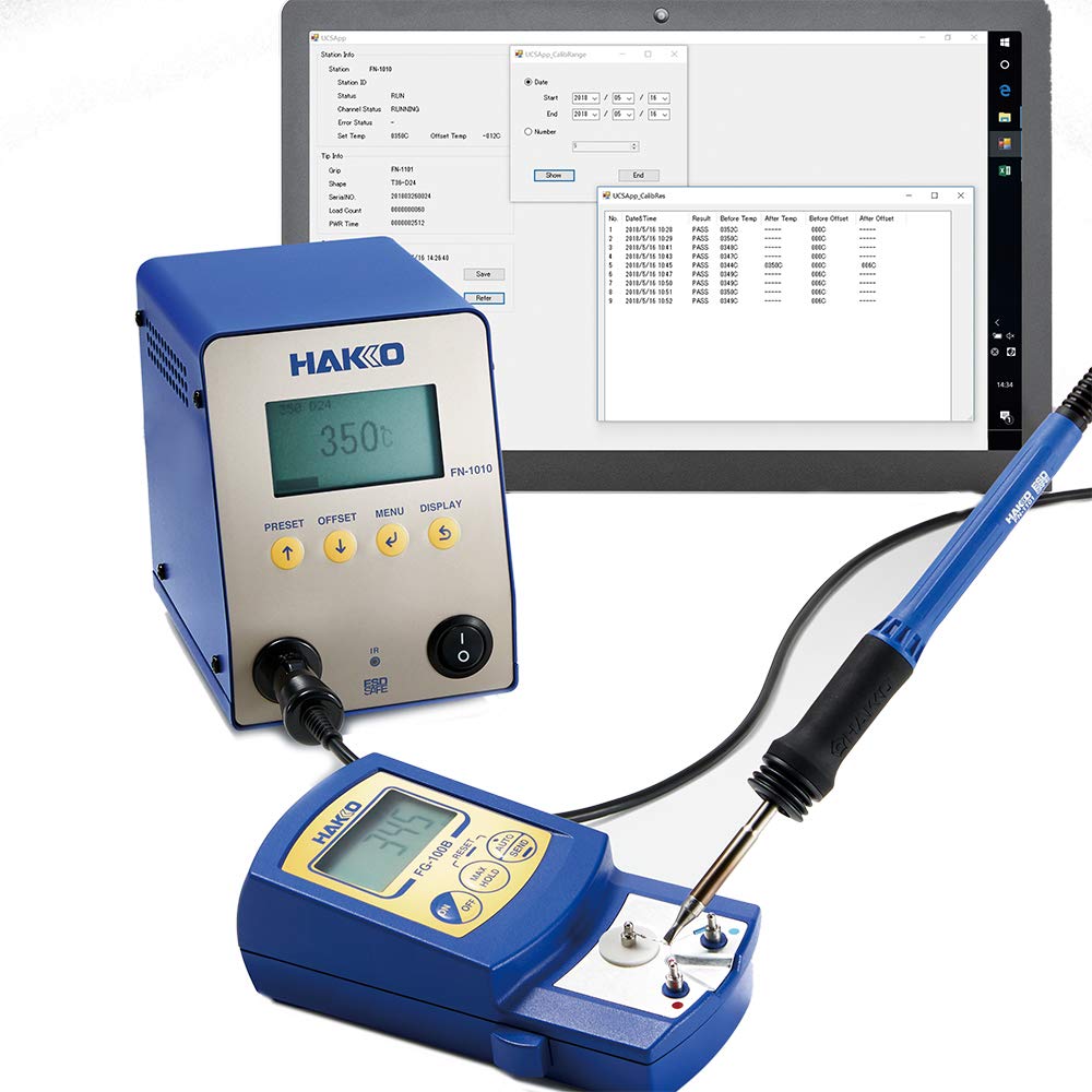Hakko FG-100B FG100B-20 - Termómetro de punta de soldadura