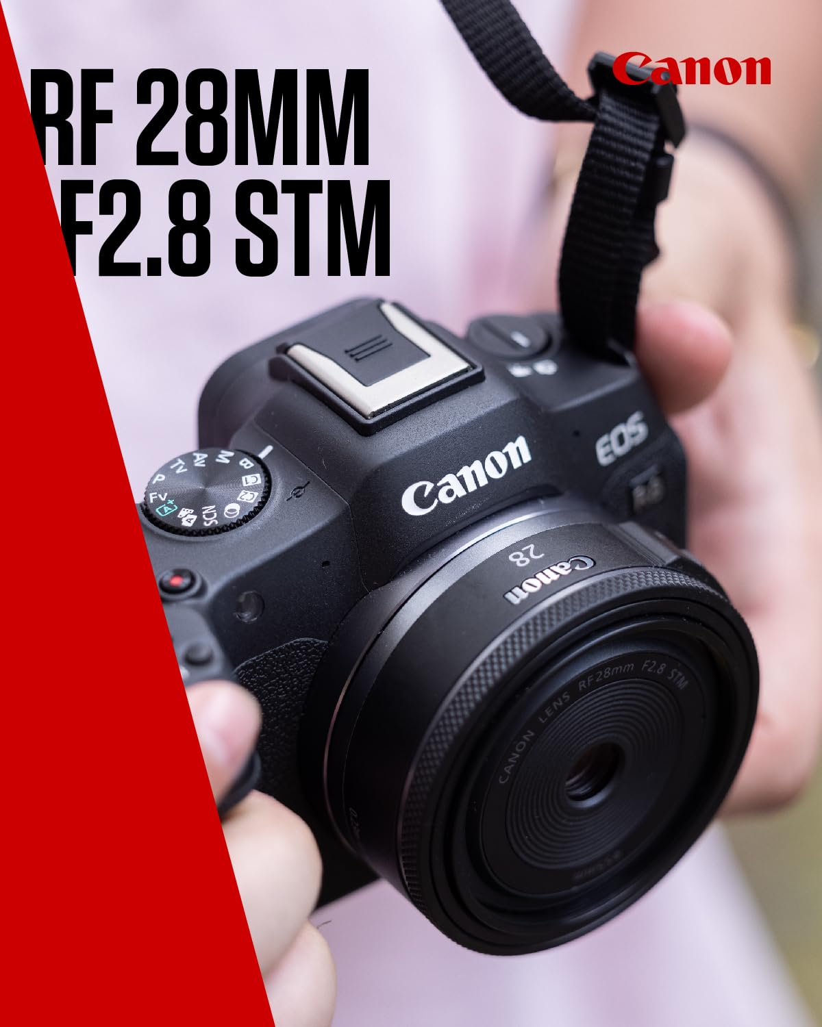 Canon Objetivo RF 28mm F2.8 STM - Lente Gran Angular, Fotografía de Paisajes, Viajes y Videoblogs, Diseño Pancake Compacto | Compatible Sistema EOS R