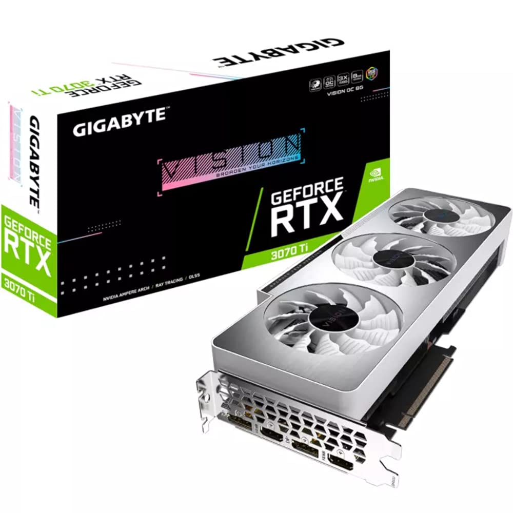 Gigabyte Technology AORUS Xtreme GV-N307TVISION OC-8GD Tarjeta gráfica NVIDIA GeForce RTX 3070 Ti 8 GB GDDR6X
