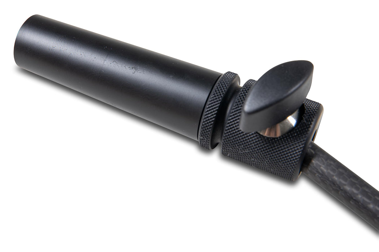 Stahlhammer Cellostachel Fibra de carbono, púas medianas de 27 cm a 47 cm, varilla de 11 mm de diámetro