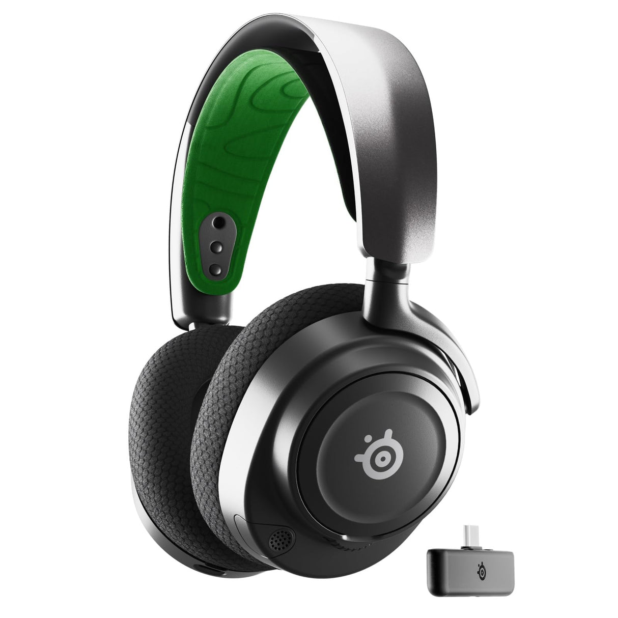 SteelSeries Arctis Nova 7X Wireless - Cascos Xbox Inalámbricos - Controladores magnéticos de neodimio - 2,4GHz + Bluetooth - 38h de batería - Micro ClearCast Gen2 IA - Xbox, PS5, PC, móvil