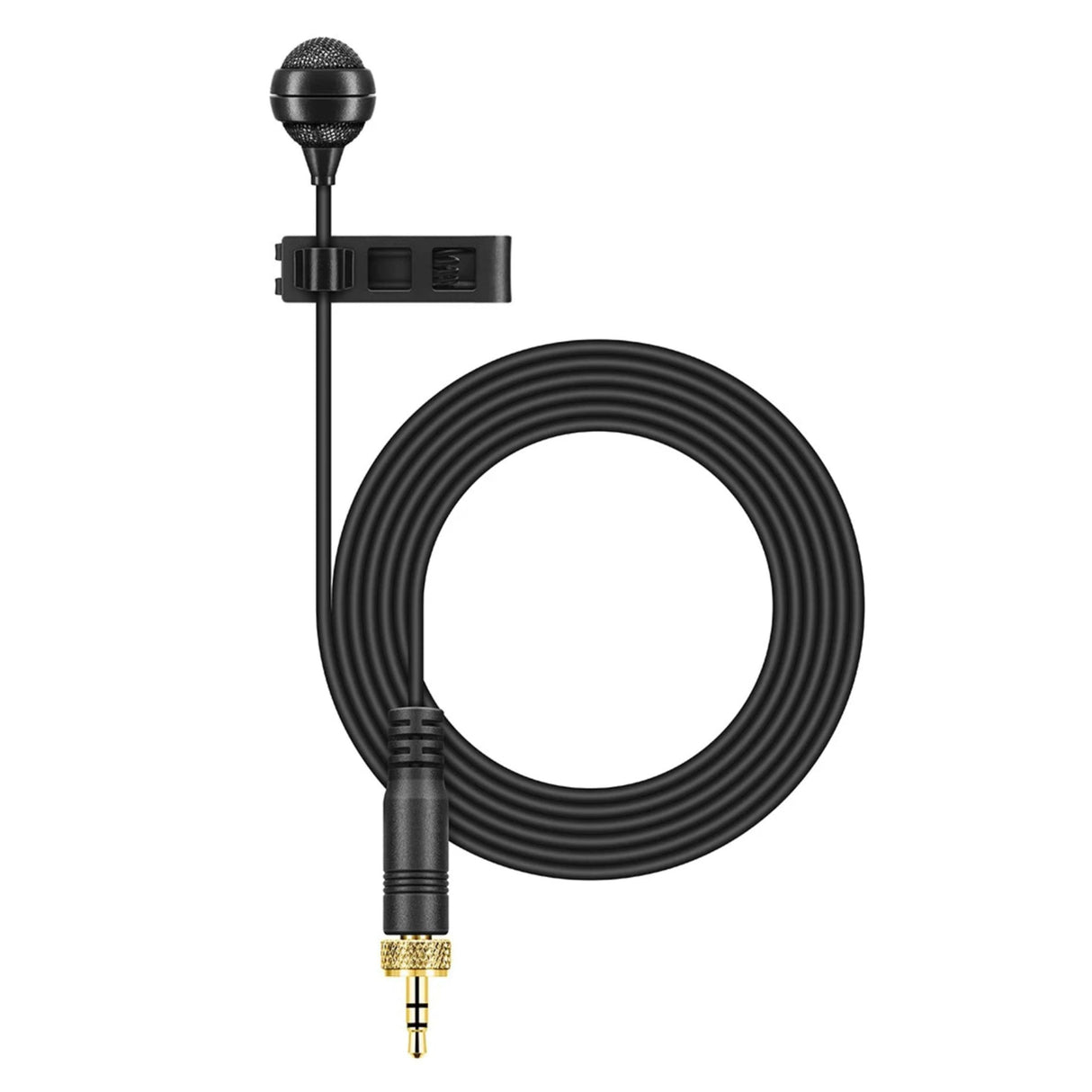 Sennheiser ME 4 micrófono de solapa de condensador cardioide profesional con excelente claridad de voz para radiodifusión y presentaciones - Antracita (508936)