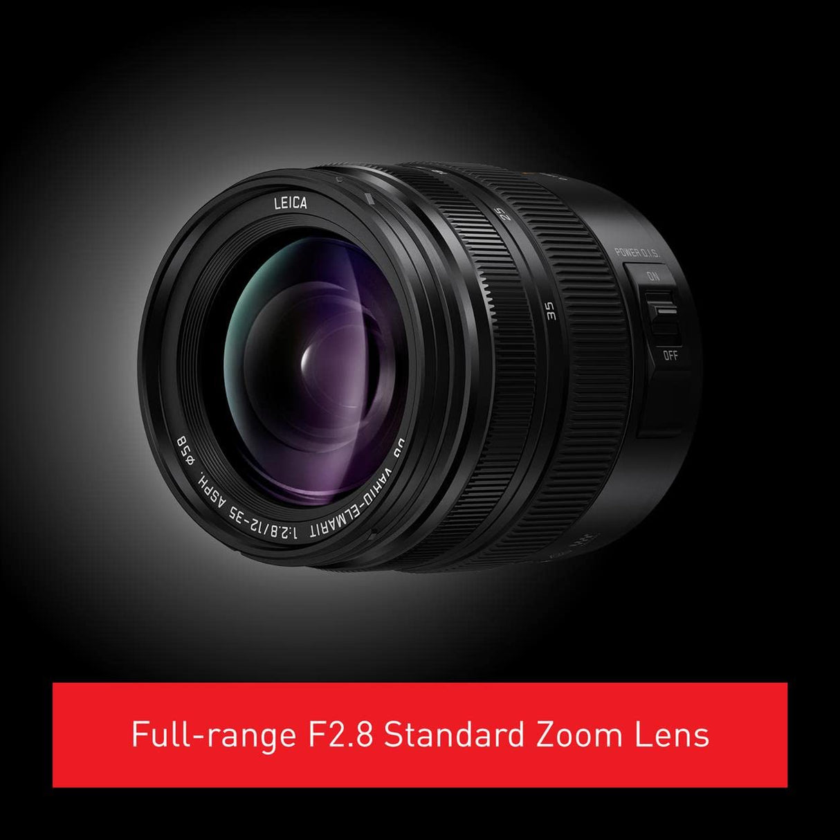 PANASONIC Objetivo Lumix DG Vario-Elmarit 12-35mm f/2.8 Negro