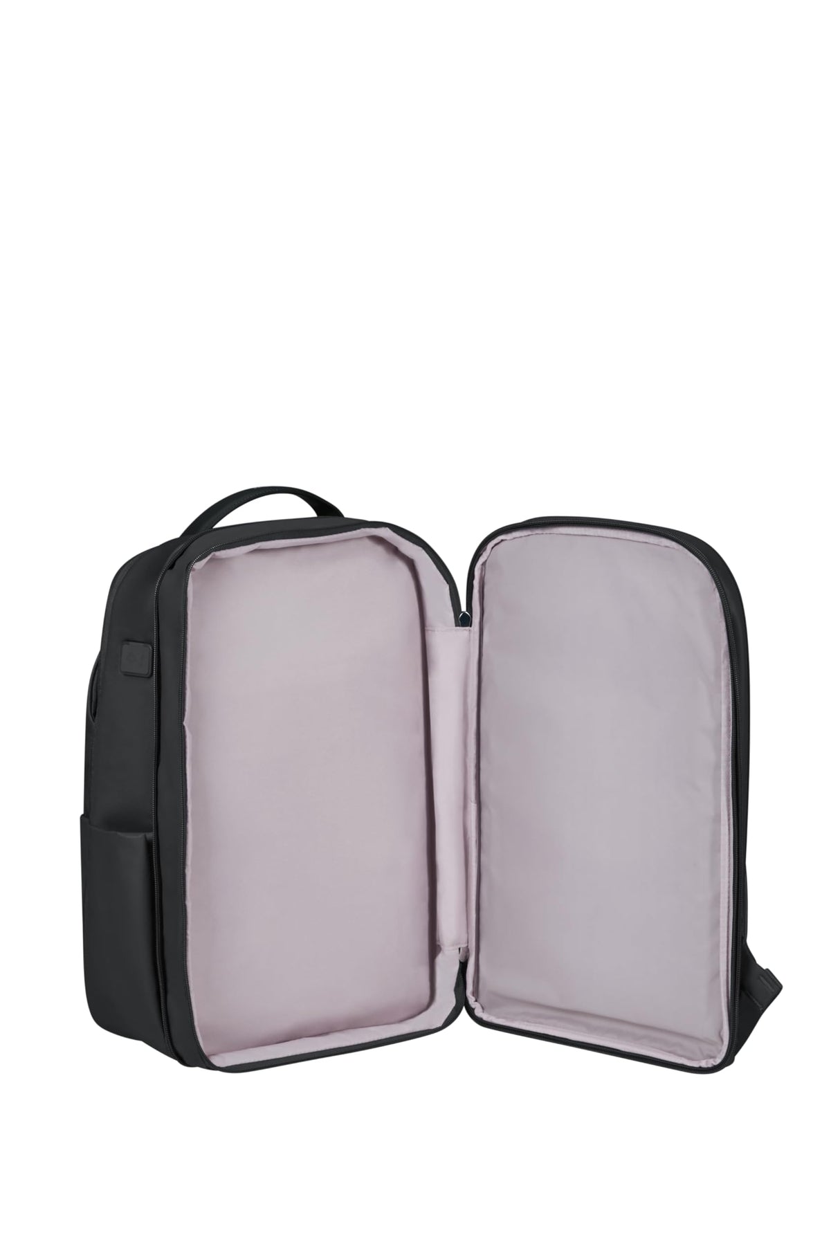 Samsonite Workionist - Mochila para Laptop con comentarios de Ropa de 15.6 Pulgadas, 43 cm, 17.5 L, Negro (Negro)