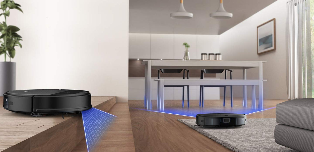 SAMSUNG Powerbot™ VR05R5050WK Aspirador 2 en 1 Aspira y Lava Inalámbrico, 150 Minutos de autonomía. Negro