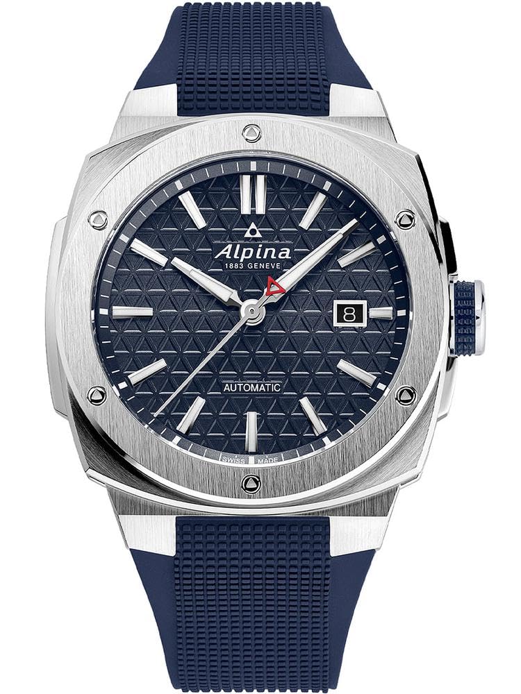 Alpina Reloj Analógico para Hombre de Cuarzo con Correa en Acero Inoxidable mid-39683