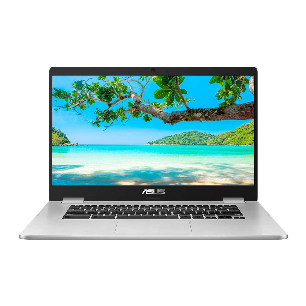 ASUS C523NA - Pantalla táctil Full HD Chromebook de 15,6 Pulgadas (Intel Pentium N4200, 8 GB RAM, 64 GB eMMC, garantía de 3 años) Incluye Adaptador USB-C a HDMI