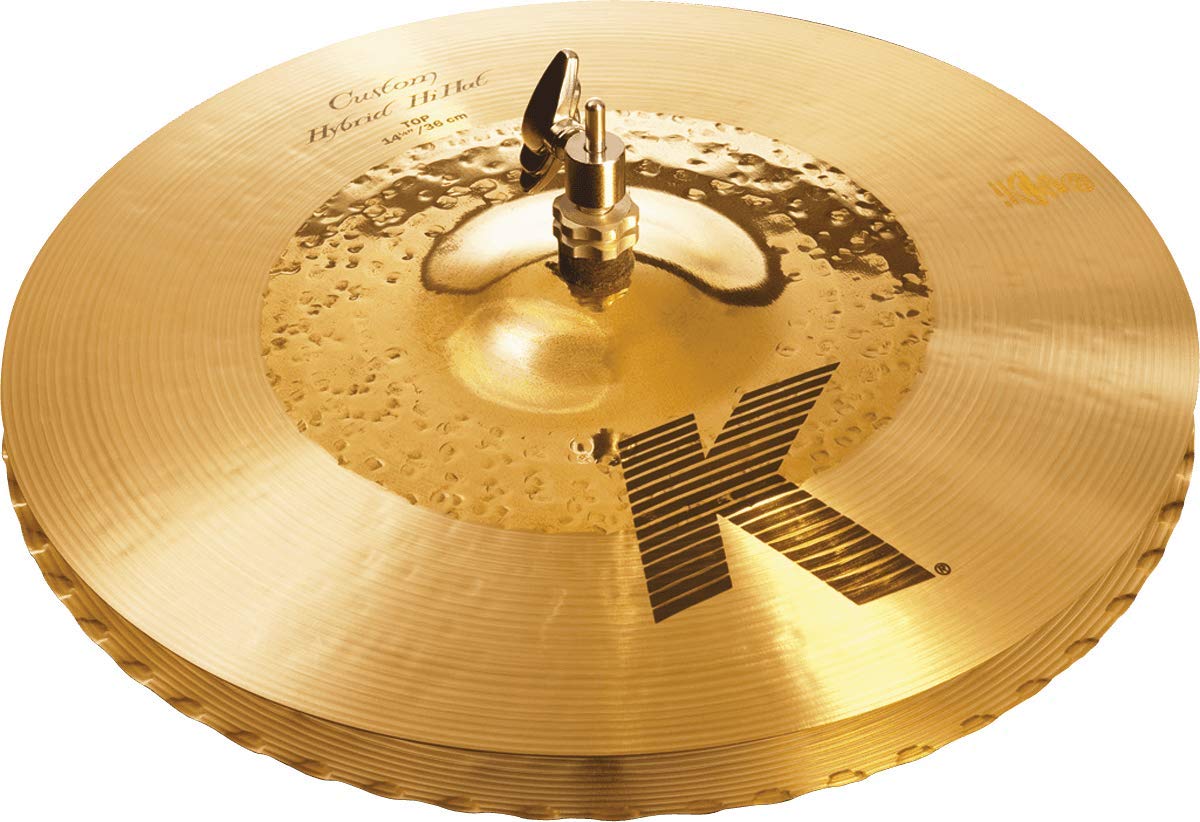 Zildjian K Custom Series - 14 1/4" Hybrid Hi-Hat Cymbals - Pair