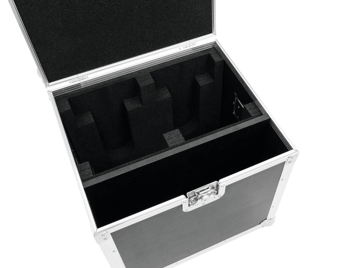 ROADINGER RGBW Carcasa para el Transporte de Efectos de luz, 2 x 7 LED