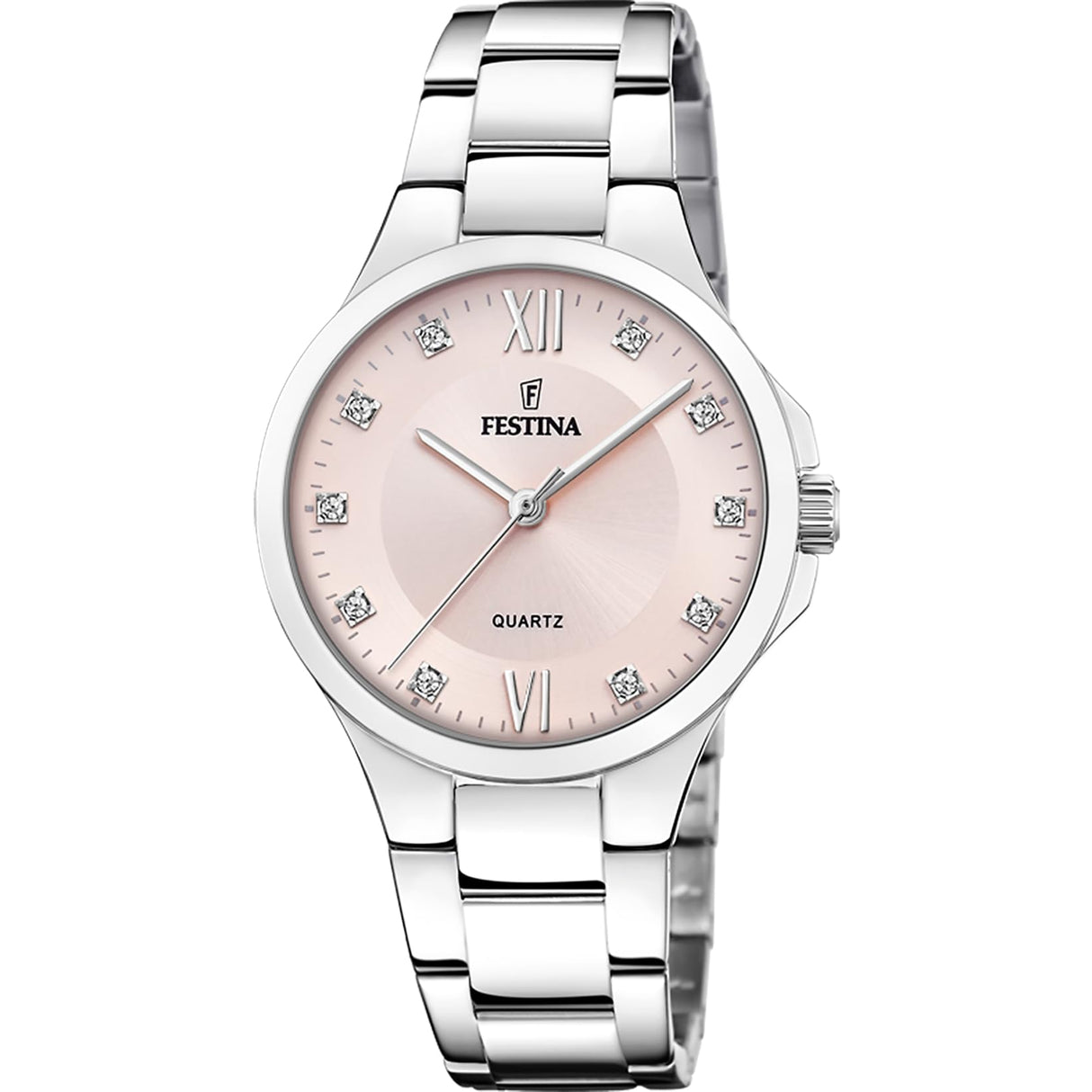 Reloj FESTINA para Mujer F20582/2 Mademoiselle Caja de Acero Inoxidable 316l Gris Plata Correa de Acero Inoxidable 316l Gris Plata
