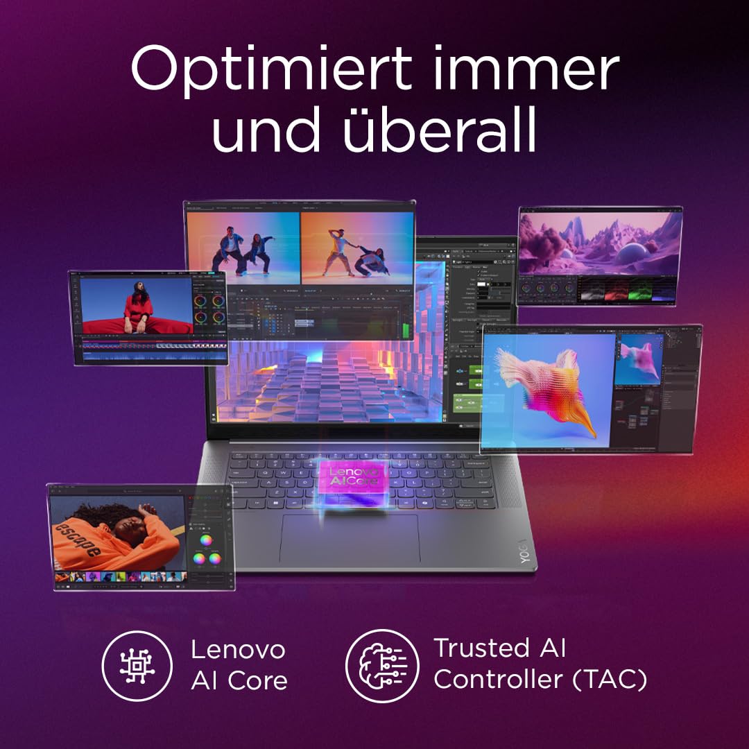 Lenovo Yoga Slim 7 15ILL9 Intel Core Ultra 7 256V Ordinateur Portable 38,9 cm (15.3") Écran Tactile 2.8K 16 Go