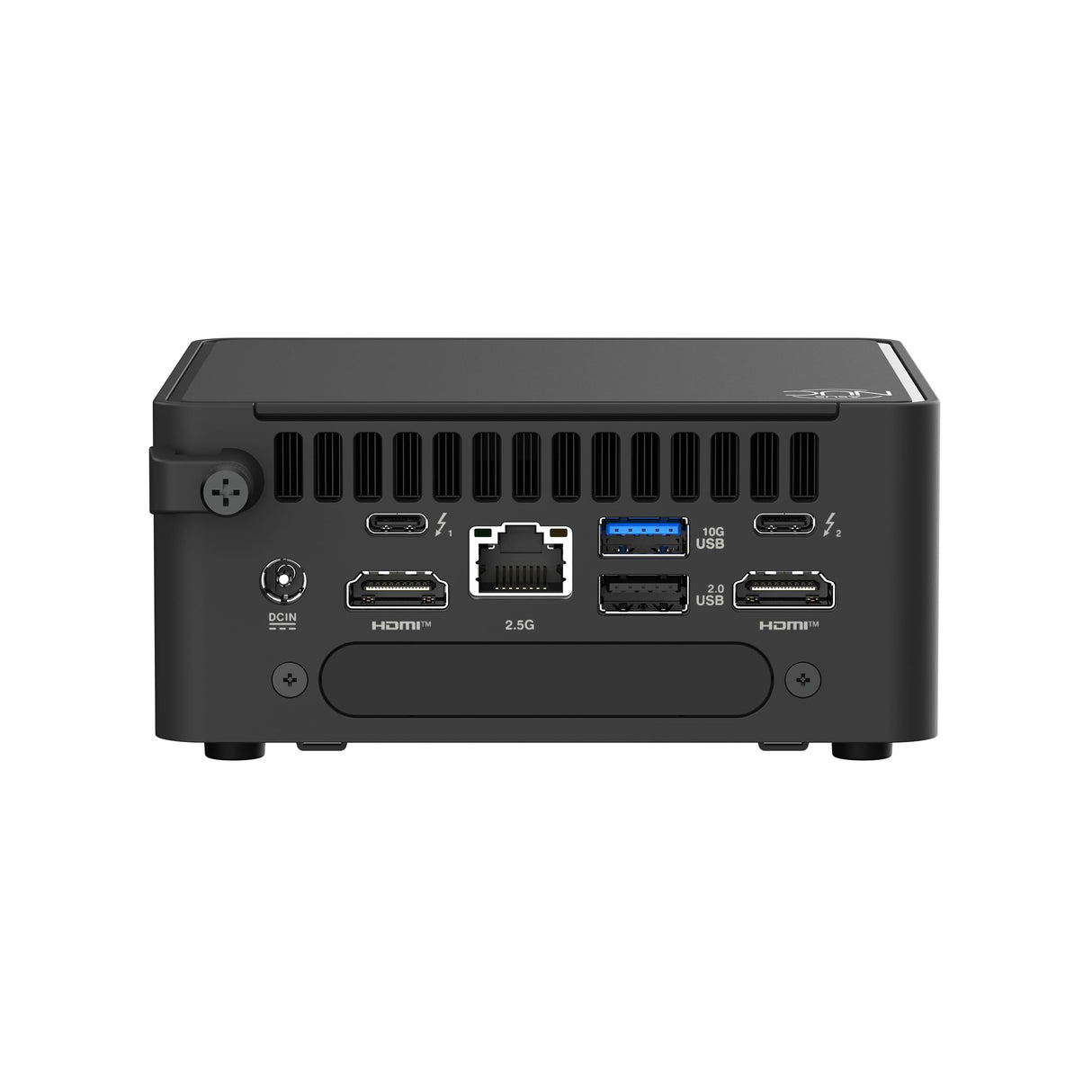 ASUS NUC 15 Pro Tall Kit RNUC15CRHU500002 (procesador Intel Core i5 Ultra, ARC Graphic, WiFi 7, Bluetooth 5.4, sin Sistema operativo, con Cable de alimentación Europeo)