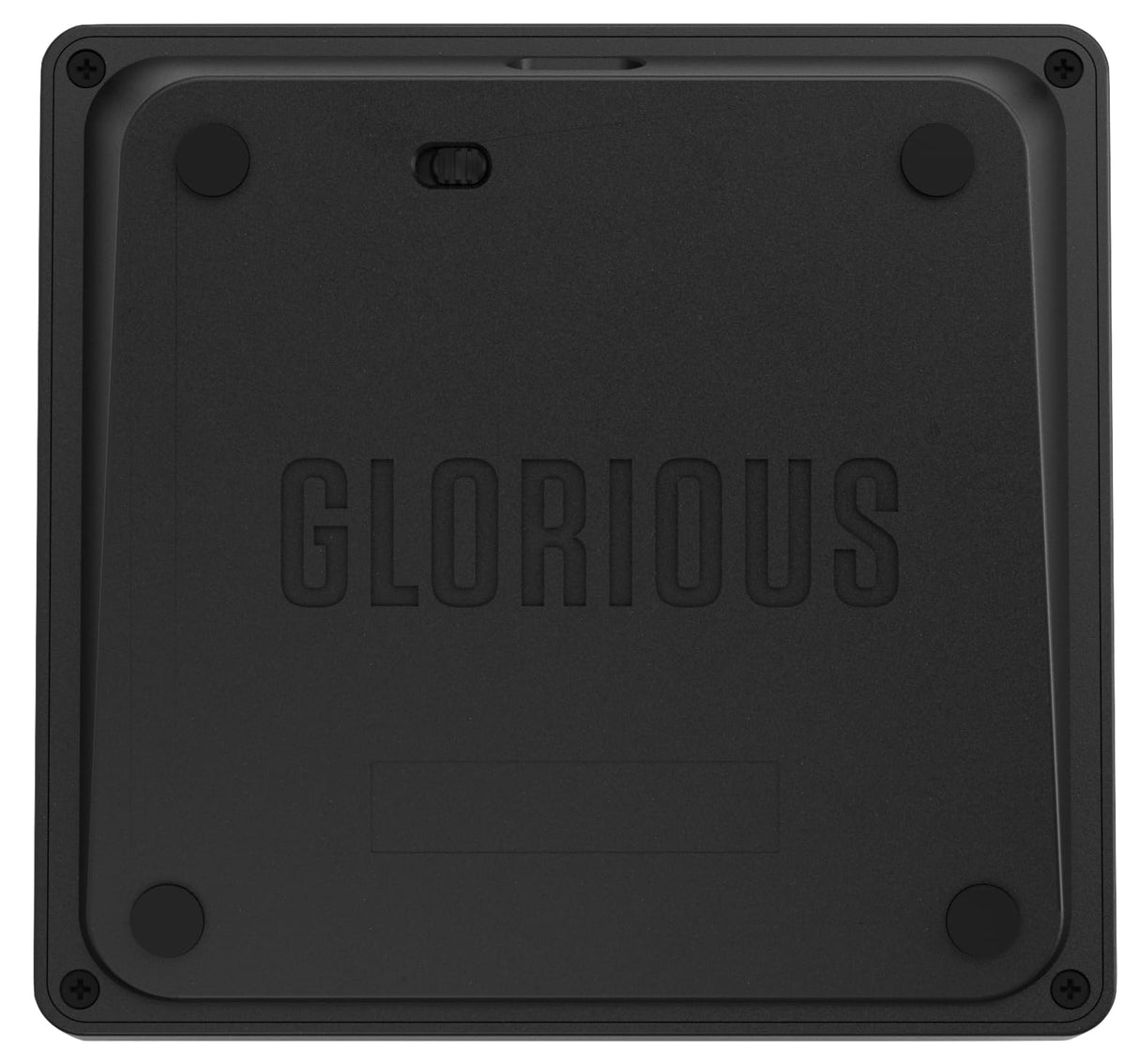 Glorious Gaming GMMK Macro Numpad - Cavo o wireless Bluetooth, alluminio premium, personalizz., cursore e manopola programmabili, RGB, switch lineari, 18 ABS Doubleshot Keycaps - Ardesia nera