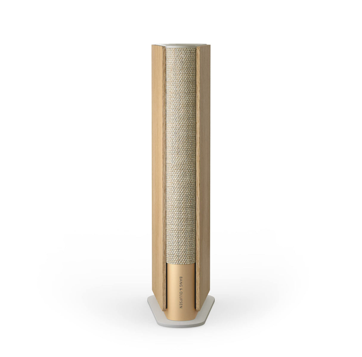 Bang & Olufsen Beosound Emerge Altavoz Delgado y Compacto diseñado para colocarlo en una estantería con Bluetooth, WiFi y un Sonido Ultraamplio, Certificado Cradle to Cradle Gold Tone
