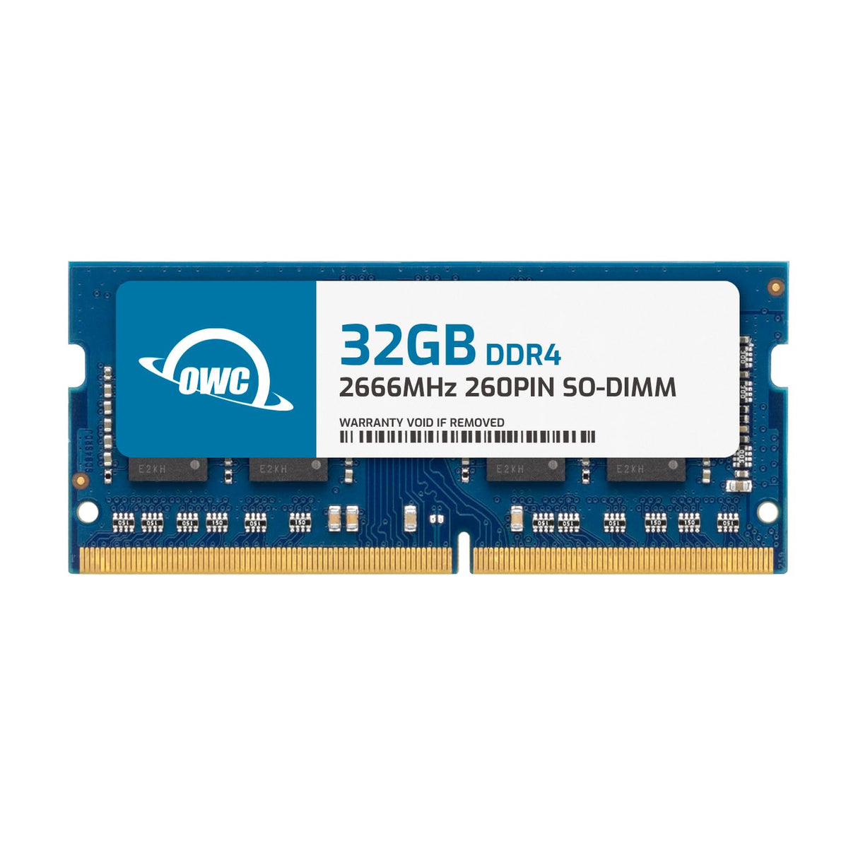 OWC 32.0GB 2666MHz DDR4 PC4-21300 SO-DIMM Actualización de Memoria de 260 Pines, (OWC2666DDR4S32G), para 2018 Mac Mini (macmini18,1), 2019 27 Pulgadas iMac (iMac19,1) y computadoras portátiles