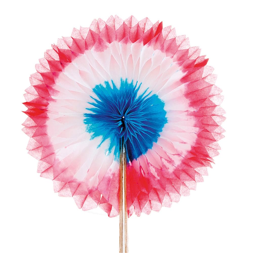 García de Pou 115.07 Adornos Helados Abanicos Chinos, Diámetro 12 x 15 cm, 7200 unidades, Multicolor