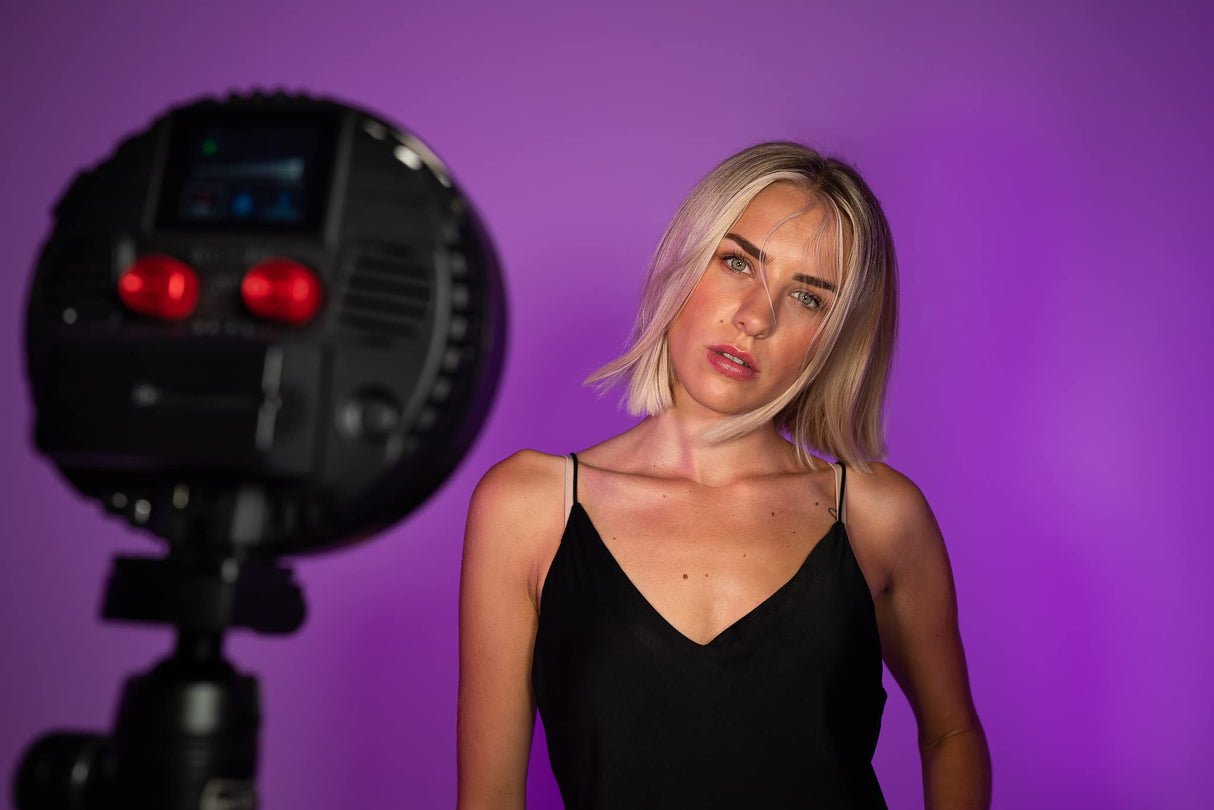 Rotolight AEOS 2 PRO RGBWW LED Light - 1 Portable and App Controllable LED Light for Photography and Videography with Built-in HSS Flash