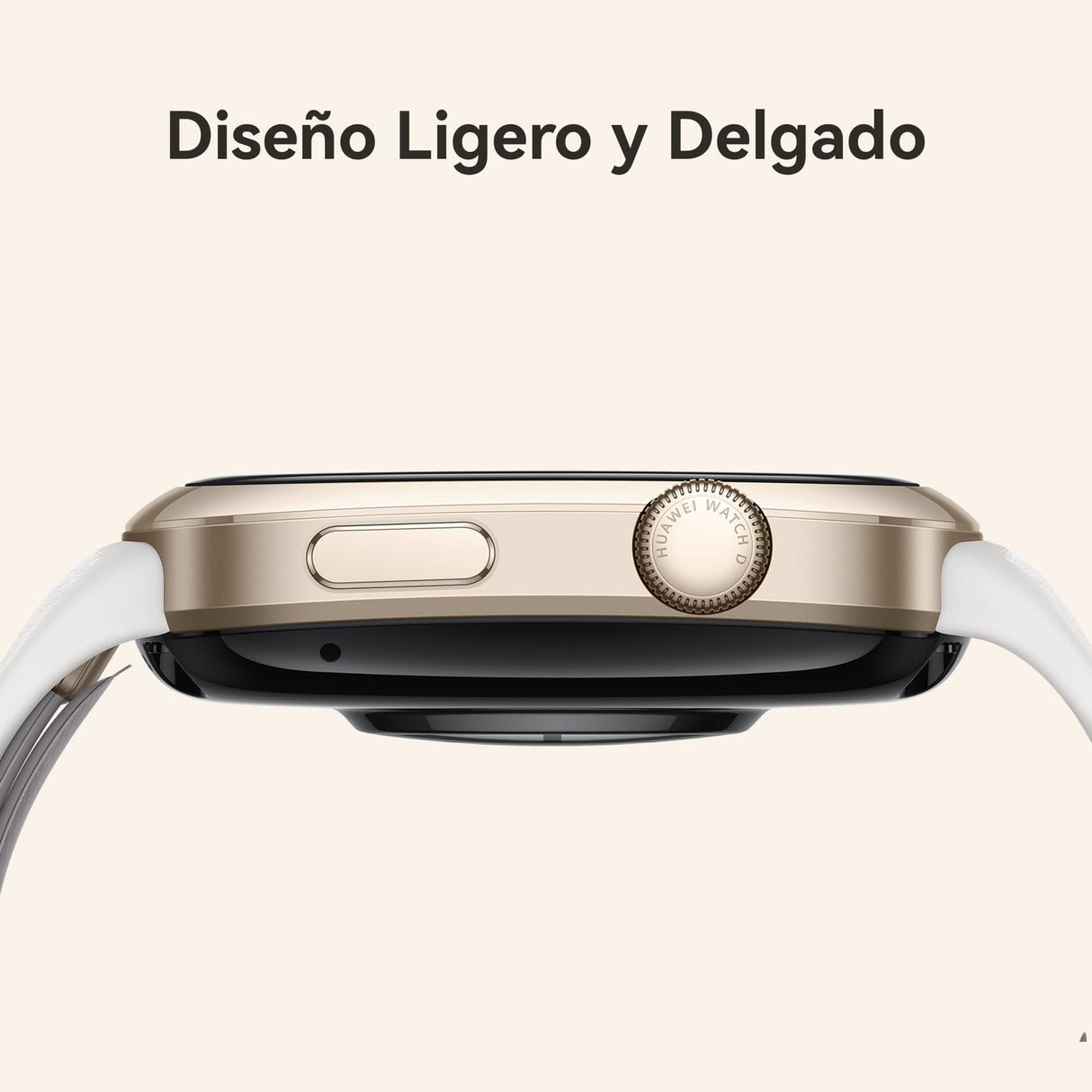 HUAWEI Watch D2, Pantalla AMOLED de 1,82, Monitorización en Tiempo Real de la Presión Arterial, ECG, Monitorización Exhaustiva del Sueño, SpO2, Asistencia Sanitaria Familiar, Llamadas, Blanco