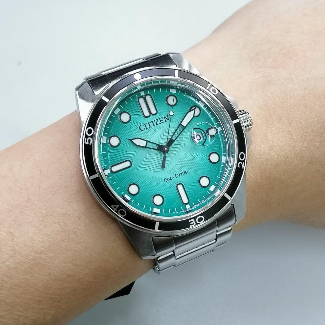 CITIZEN Reloj Analógico para Hombres de Cuarzo con Correa en Acero Inoxidable AW1816-89L