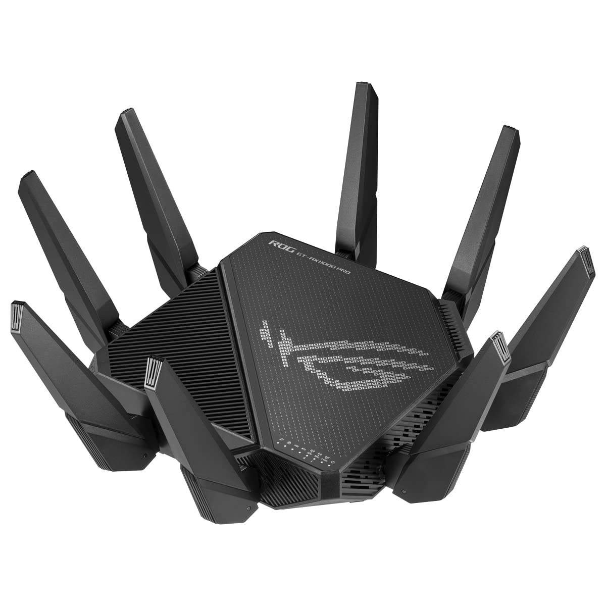ASUS ROG Rapture GT-AX11000 Pro - Router Gaming WiFi 6 extensible de triple banda, puertos 10G y 2.5G, ASUS RangeBoost Plus, triple nivel de aceleración de juegos, seguridad de red, AiMesh