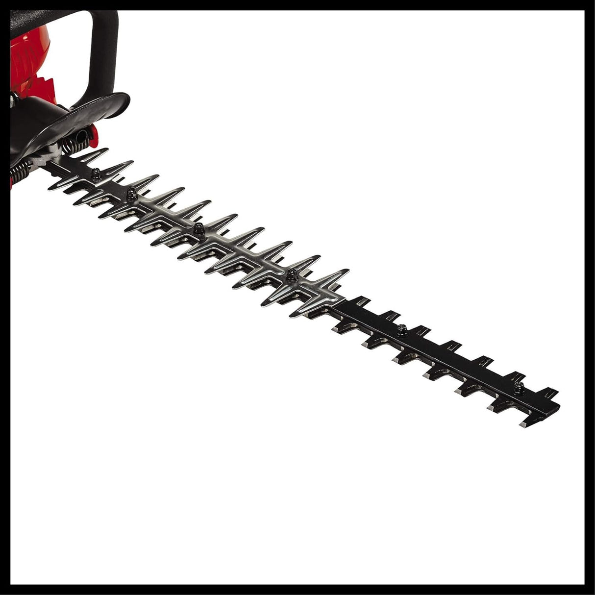 Einhell Recortasetos a gasolina motor de dos tiempos refrigerado por aire - GE-PH 2555. 0,85 KW, capacidad 0,33 litros, longitud de la espada 61 cm, espaciado entre dientes de 28 mm