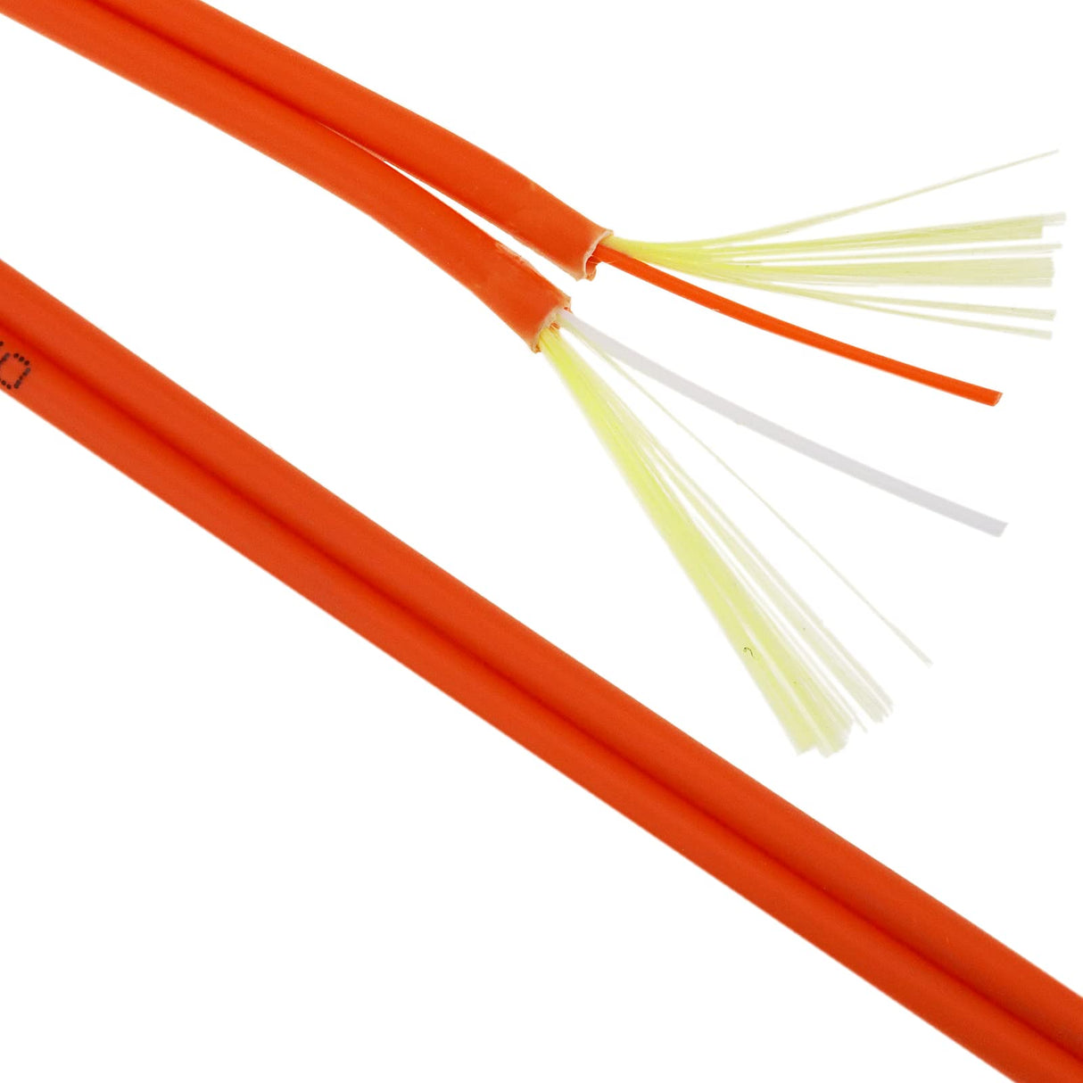 BeMatik - Bobina de Fibra óptica 50/125 multimodo 3.0 mm Duplex de 1000 m OM2