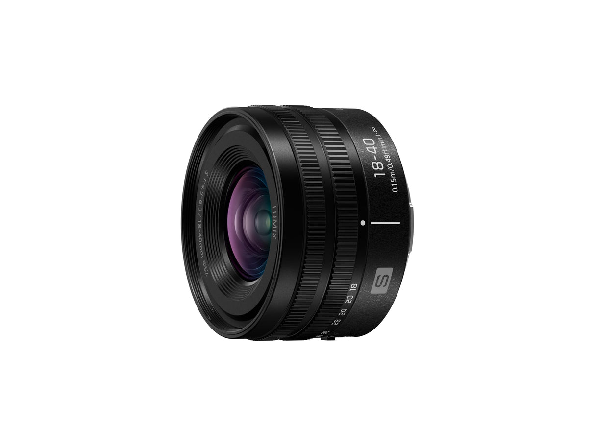 Panasonic LUMIX Full Frame Interchangeable Camera Lens, L-Mount, S 18-40mm F4.5-6.3 (S-R1840)