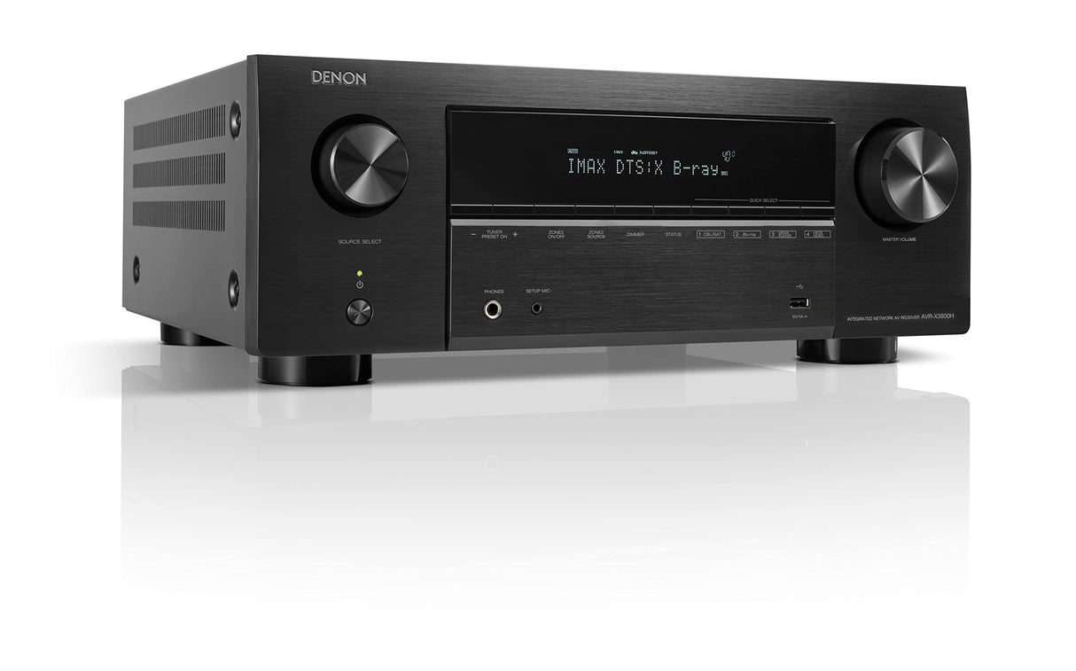 DENON AVC-X3800H Amplificador Hi-Fi Bluetooth/USB/FM