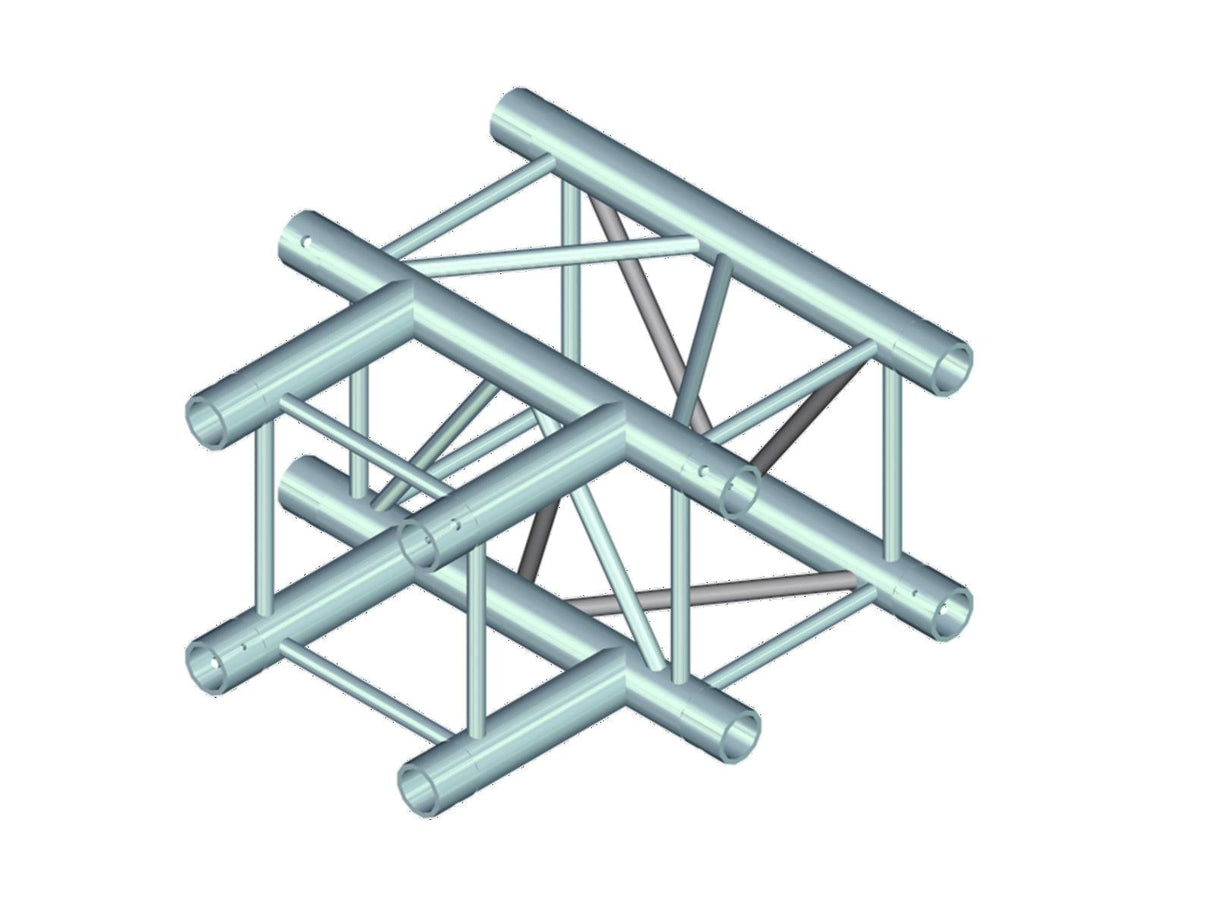 Alutruss Quadlock 60306800 Ql-Et34 T-35 3-Way-T-Pieza