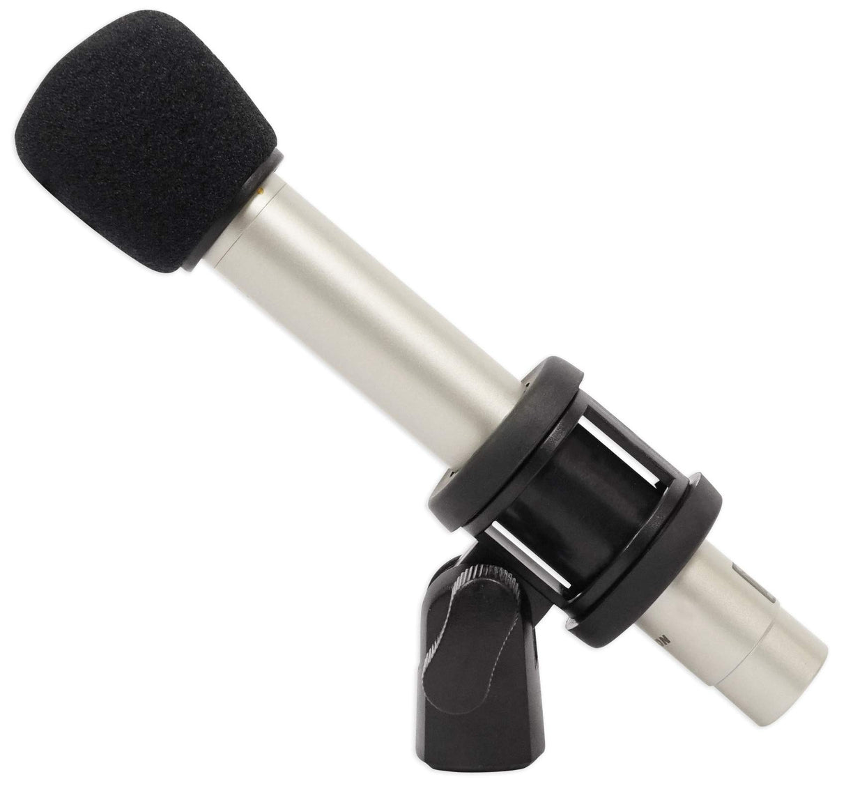 Samson C02-P - Paquete de 2 micrófonos externos, plateado