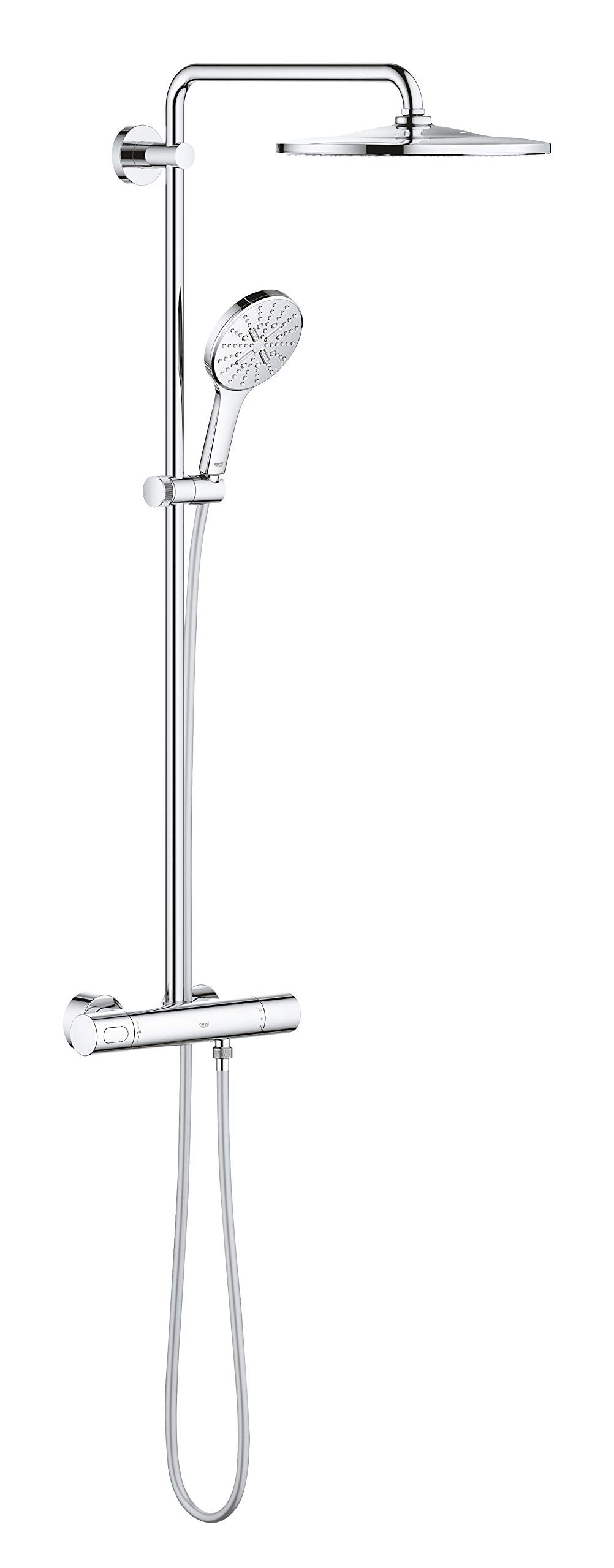 Grohe 26647000 26647000-Rainshower SmartActive 310 Sistema de Ducha con termostato Incorporado, Cromo