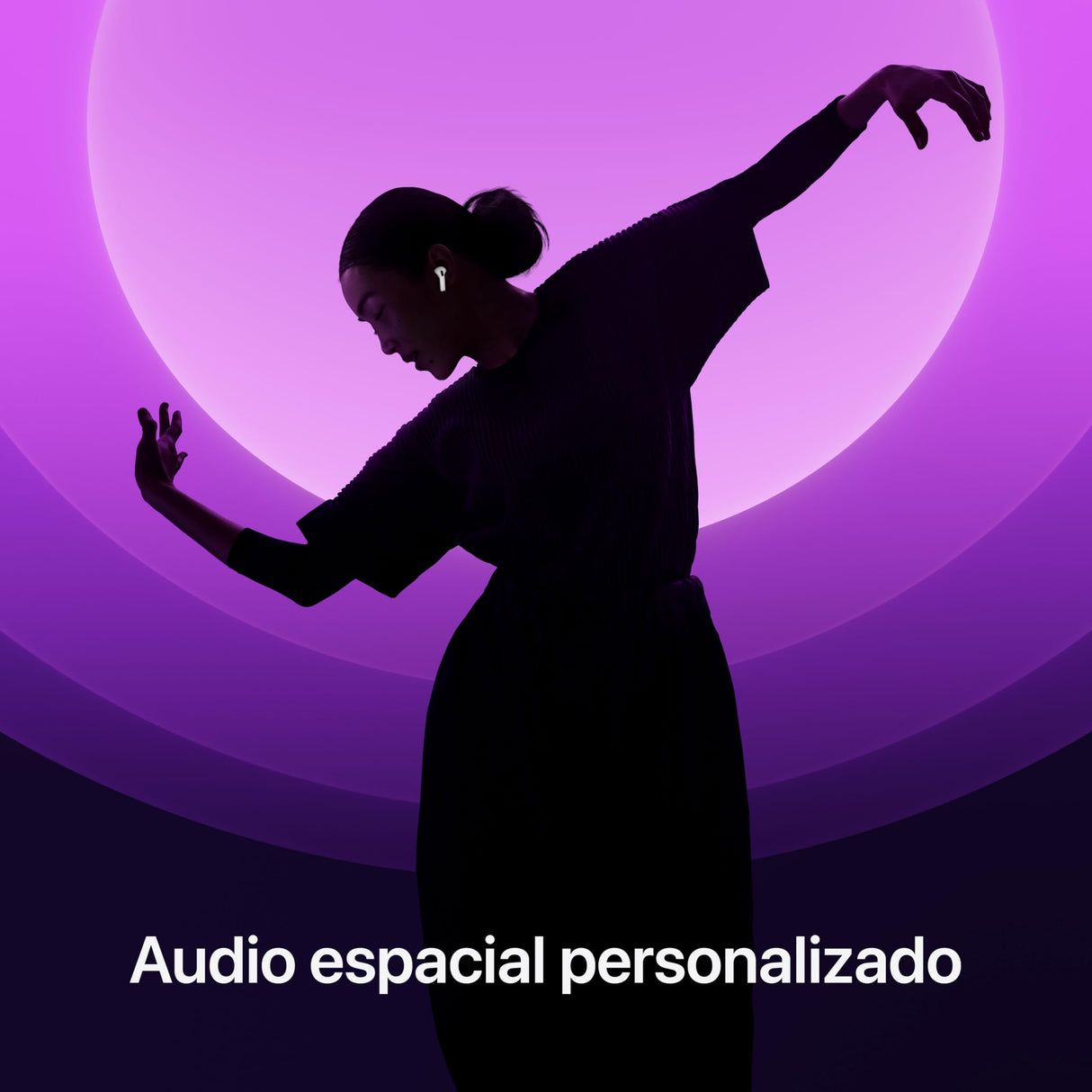 Apple AirPods 4 cancelación Activa de Ruido, Auriculares inalámbricos, Bluetooth, Audio adaptativo, Modo de Sonido Ambiente, Audio Espacial Personalizado, Estuche de Carga USB-C y Carga inalámbrica