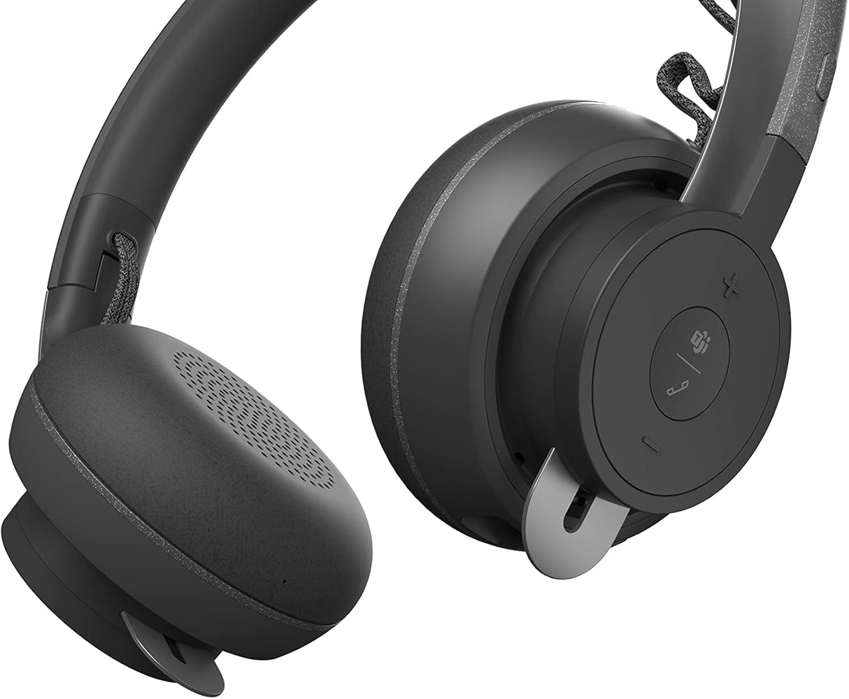 Logitech Zone Wireless son unos auriculares con micrófono Bluetooth para la oficina de planta abierta - Grafito