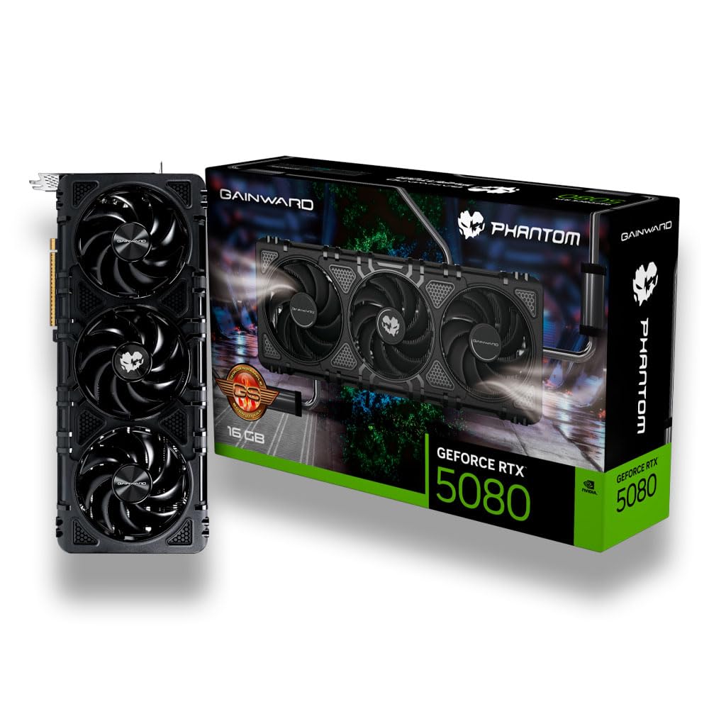 Gainward RTX5080 Phantom GS 16GB GDDR7 HDMI 3xDP