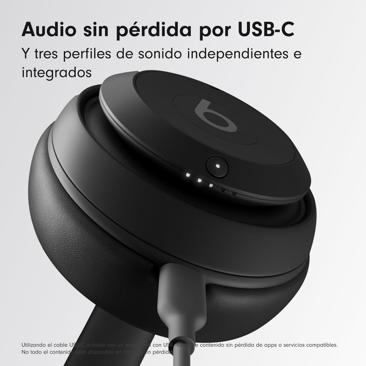 Beats Studio Pro - Auriculares inalámbricos Bluetooth con cancelación de Ruido - Audio Espacial Personalizado, Sonido USB-C sin pérdida, compatibilidad con Apple y Android - Negro