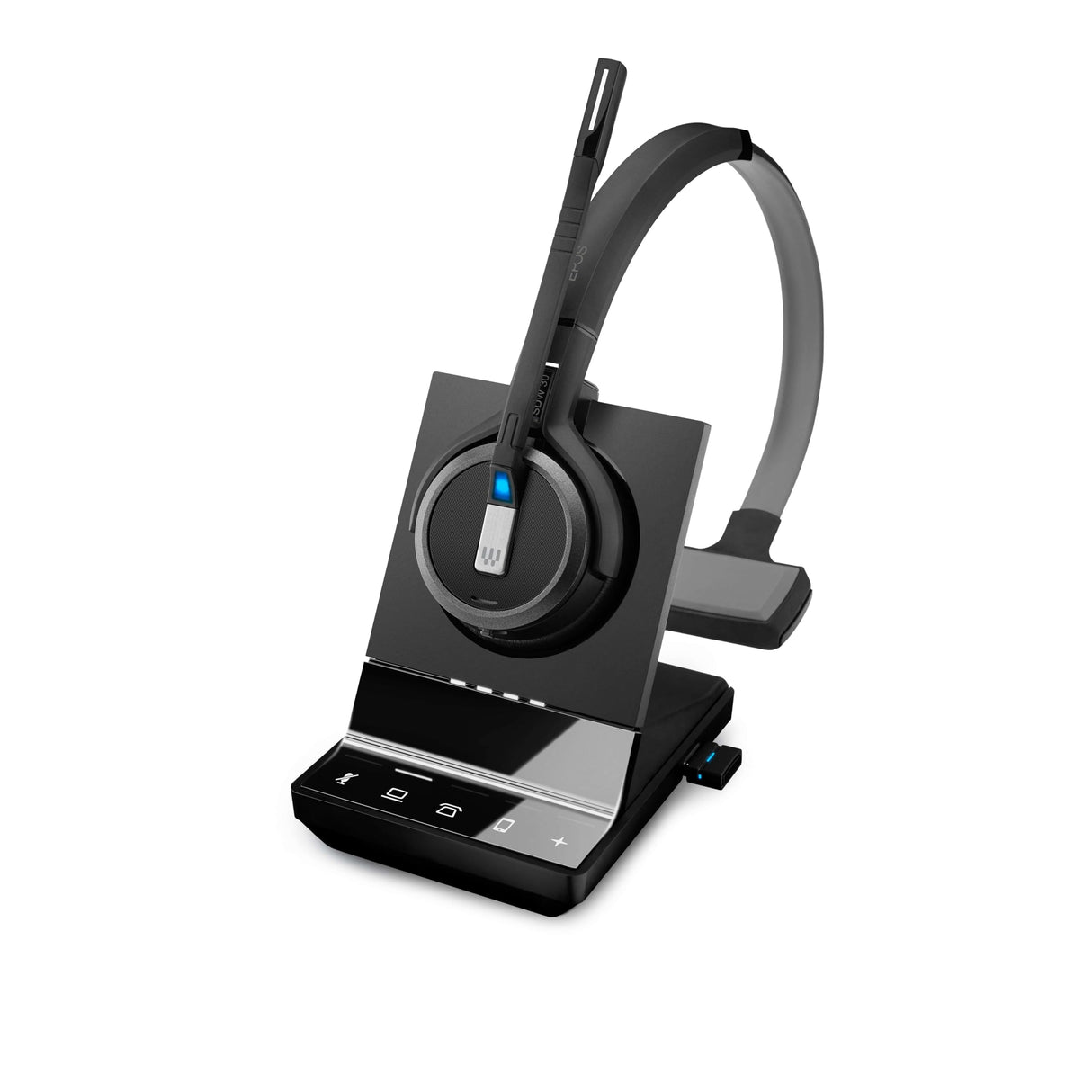 Epos Impact SDW 5036 - EU/UK/AUS - Auricular DECT Inalámbrico Profesional, Optimizado para UC, Certificado para Microsoft Teams, Conectividad Flexible, Batería de Larga Duración