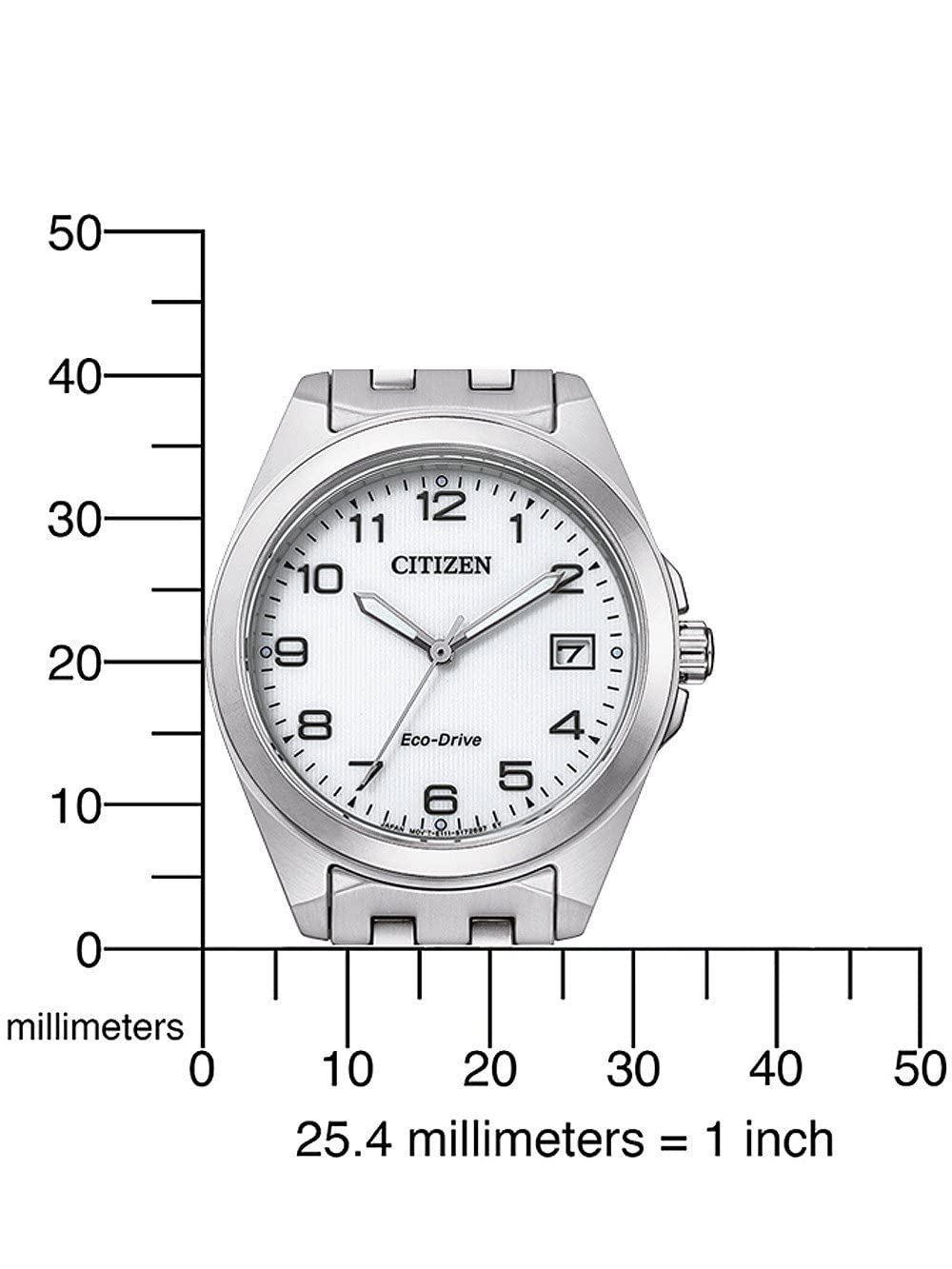 Citizen Reloj Analógico para Hombres de Cuarzo con Correa en Acero Inoxidable EO1210-83A