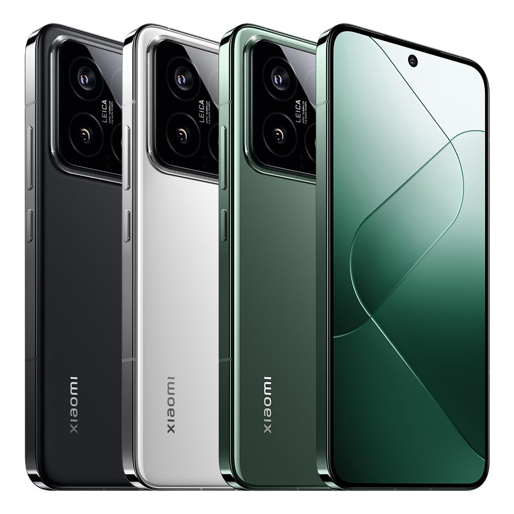 Xiaomi 14 Smartphone, 12 + 512 GB móvil sin contrato, pantalla AMOLED de 120 Hz de 6,36 pulgadas, Snapdragon 8 Gen3, 4610 mAh, 90 W HyperCharge, IP68 resistente al polvo y al agua, cámara Leica